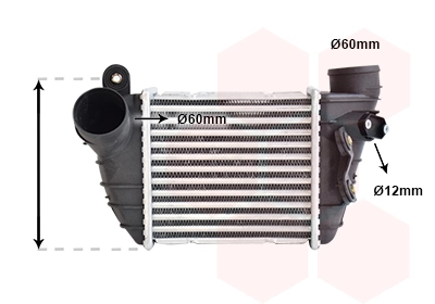 Intercooler para Audi TT 8N3