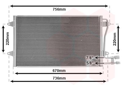 Aire acondicionado capacitor Volkswagen LT II desde 97,47 €