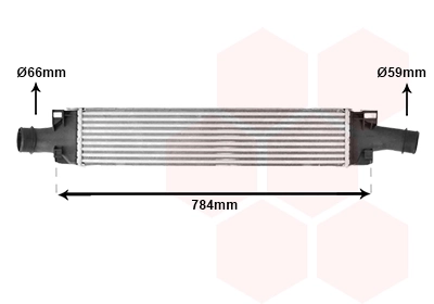 Radiador de intercooler Audi Q5  (2016-2026)