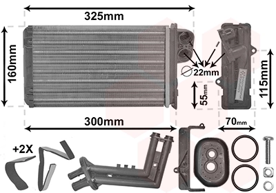 Calefactor Renault Scenic I monovolumen comprar en España