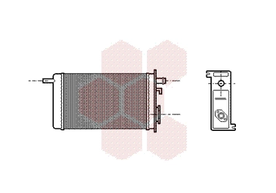 Radiador interior Renault Trafic  (1989-2001)