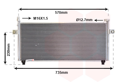 Condensador aire acondicionado Nissan Micra  (K10)