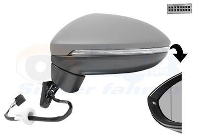 Retrovisor izquierdo Volkswagen Touran III monovolumen comprar en España