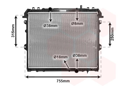 Comprar Radiador de auto Hilux  KUN25
