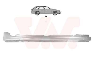 Umbral exterior derecho Audi A4  desde 118,39 €