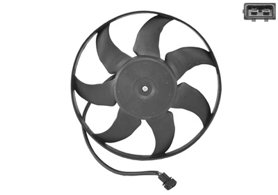 Ventilador (rodete +motor) refrigeración del motor con electromotor completo  Volkswagen Transporter  (70A, 70H, 7DA, 7DH)