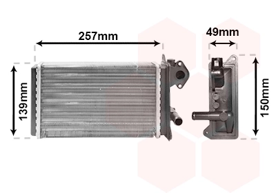 Calefactor Polo II hatchback (1981-1994) original desde 33,65 €