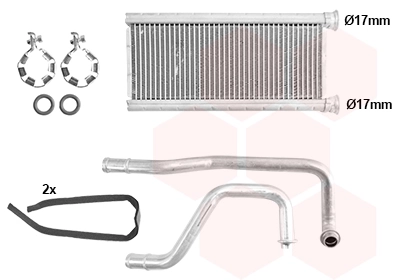 Radiador calefacción para Mitsubishi Space Star A0