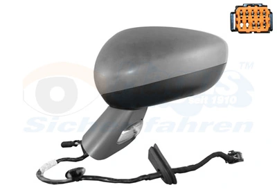 Espejo de retrovisor izquierdo para Citroen C5 RW
