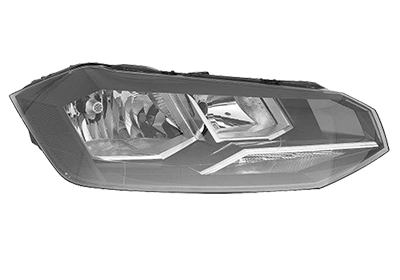 Faro derecho Volkswagen Polo 6 AW1, BZ1, AE1