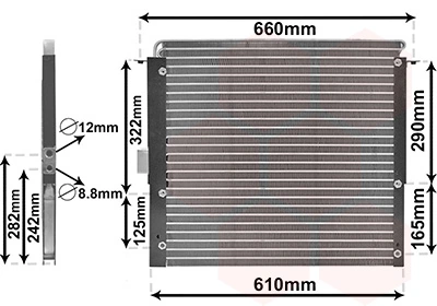 Condensador Range Rover II SUV (1994-2002) original desde 95,83 €