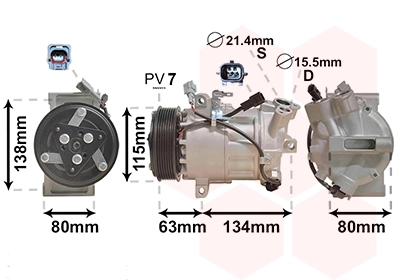 Compresor ac Renault Clio IV desde 168,43 €