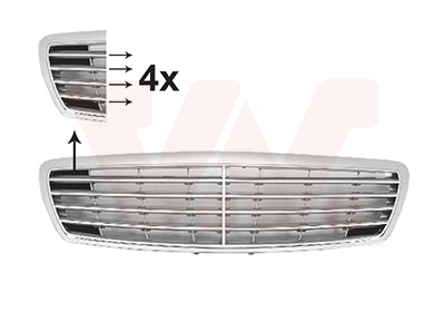 Comprar Rejilla frontal E  W211