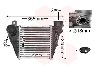 Comprar Turbo intercooler Octavia I 1U5
