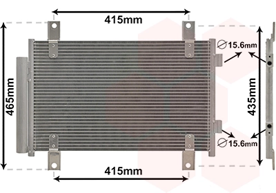 Condensador para Citroen Jumper  (244)