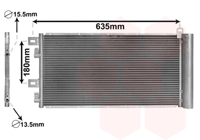 Condensador aire acondicionado para Mini Cooper R50, R53