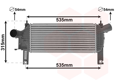 Enfriador de aire de admisión para Nissan Pathfinder  (R51M)