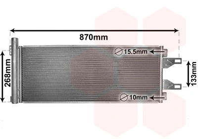 Condensador para Peugeot Boxer  (250)