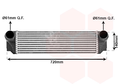Radiador de aire de admisión BMW 7  desde 155,36 €