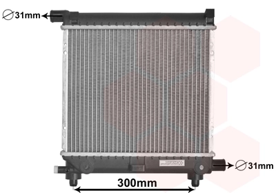 Radiador de água para Mercedes C  (W201)