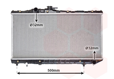 Radiador de água para Toyota Celica  (T16)