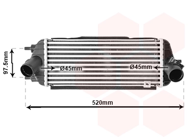 Radiador de aire de admisión KIA Sportage III desde 95,83 €