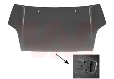 Capot para Ford Fiesta V (JH, JD)