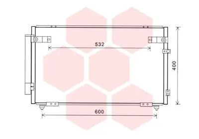 Condensador aire acondicionado T526A23 NPS