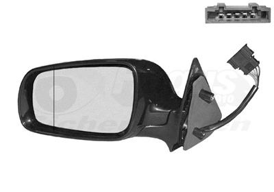 Espejo de retrovisor izquierdo 3L857007 AND