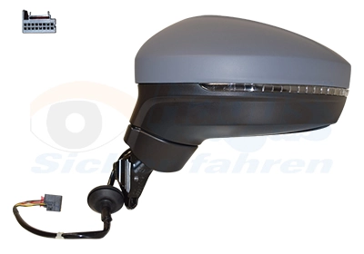 Espejo de retrovisor izquierdo para Volkswagen Tiguan BW2, BJ2