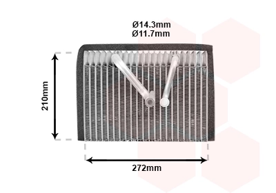 Comprar 352965 Kale Evaporador de aire acondicionado