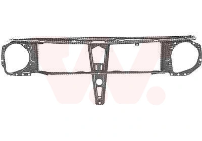 Soporte de radiador  para Volkswagen Golf II (19E, 1G1)