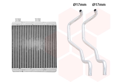 Radiador calefacción para Honda Civic FN