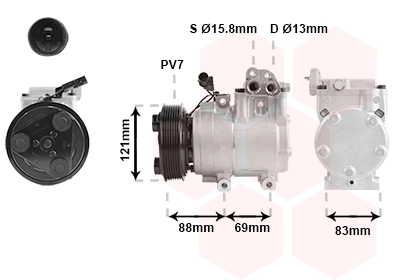 Compresor ac Hyundai H-1 STAREX  desde 388,42 €