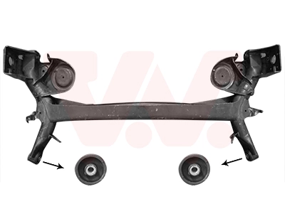 Subchasis trasero para Fiat 500  (312)