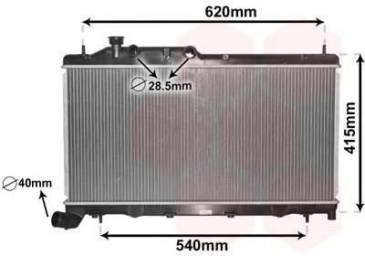 Radiadores XV I SUV (2012-2017) original desde 147,51 €