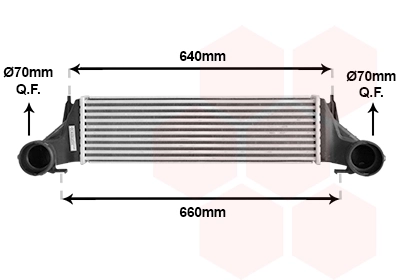 Radiador de aire, intercooler BMW X5  (E53)