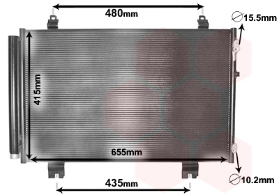 Aire acondicionado capacitor Lexus LS  desde 110,23 €