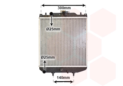 Radiador para Suzuki Alto EF