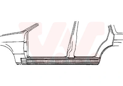 Comprar Umbral exterior derecho Ford Mondeo III B5Y a bajo precio