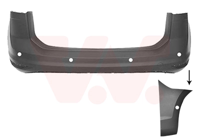 Paragolpes Volkswagen Touran III desde 268,35 €