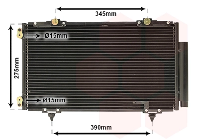 Condensador aire acondicionado Toyota Avensis  (T22)