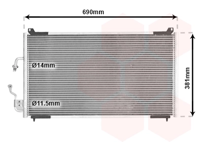 Condensador 406  coupé (1997-2004) original desde 68,24 €