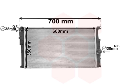 Radiador para BMW 1 F20