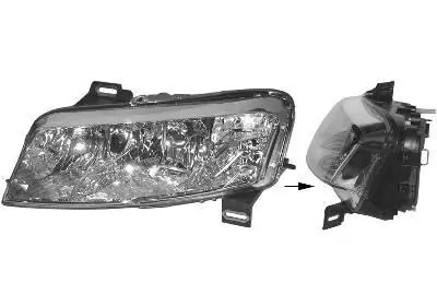 Faro Fiat Stilo hatchback (192) (2001 - 2006) precio, desde 90,16 USD