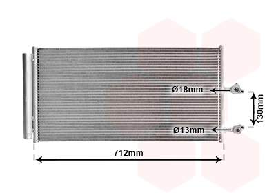 Condensador para Volvo S60 III (224)
