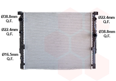 Radiador de água Polcar 20E1082K
