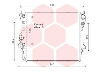 Comprar 3720082 Polcar Radiador de auto