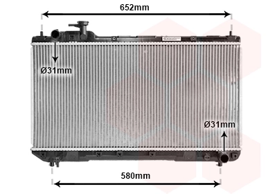Radiador 2213135 Denso