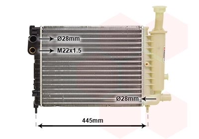 Refrigeración del motor Citroen AX  (1986-1998)